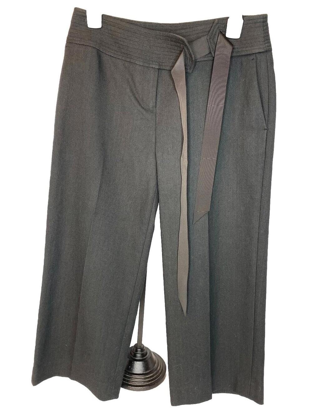 ANN TAYLOR SAILOR BLACK CHINO PANTS, WOMEN SIZE 2, NWT